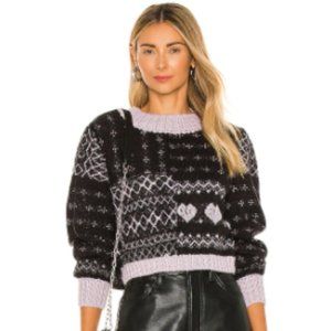 NWT Free People Snow Globe Pullover Sweater